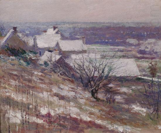 Theodore Robinson Winter Landscape china oil painting image